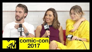 Legion Cast Dan Stevens Aubrey Plaza  Rachel Keller Talk Season 2  ComicCon 2017  MTV
