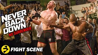 NEVER BACK DOWN NO SURRENDER  Michael Jai White  Case vs Caesar  Extended Fight Scene