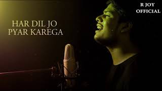 Har Dil Jo Pyar Karega  Full Sad Song  Lyrical  New Version  Salman Khan  Udit  Alka  R joy