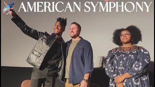 Jon Batiste AMERICAN SYMPHONY talk with Matthew Heineman Lauren Domino  December 1 2023 4K