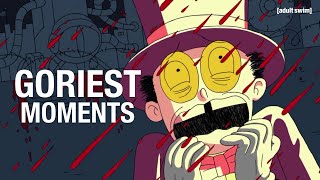 Superjails Goriest Moments  adult swim