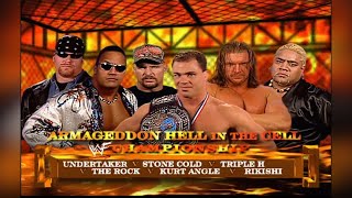 The Story of the One  Only 6 Man Hell in a Cell Armageddon 2000