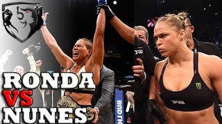 Why Ronda Rousey Will Lose Against Amanda Nunes at UFC 207