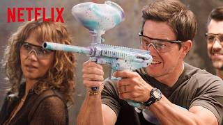 The Union  Halle Berry  Mark Wahlberg Take a CIA Test  Netflix