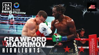 FOUR DIVISION CHAMP  Riyadh Season Card Terence Crawford vs Israil Madrimov Fight Highlights