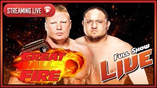 WWE Great Balls Of Fire 2017 Live Full Show July 9th 2017 Live Reactions