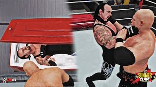 The Undertaker Returns at Summerslam 2010 to Confront Rey Mysterio  Kane WWE 2K18