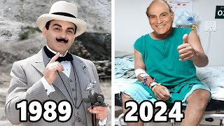 Agatha Christies Poirot 1989 Cast THEN and NOW 2024 All Actors Are Aging Horribly