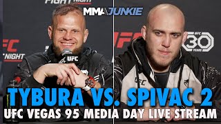 UFC on ESPN 61 Tybura vs Spivac 2 Media Day Live Stream