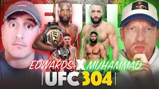 UFC 304 Edwards vs Muhammad 2 FULL CARD Predictions Bets  DraftKings