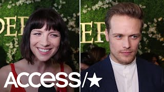 Outlander Cast  Producers On Filming Season 4 Working With Maria Doyle Kennedy  Access