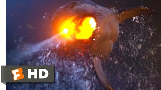 Deep Blue Sea 2 2018  Shark vs Flare Gun Scene 1010  Movieclips