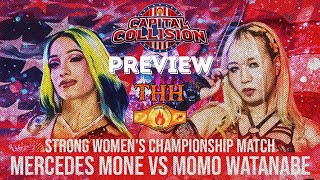 Will Mercedes Mone Retain Vs Momo Watanabe Gabe KiddLio Rush  NJPW Capital Collision 2024 Preview