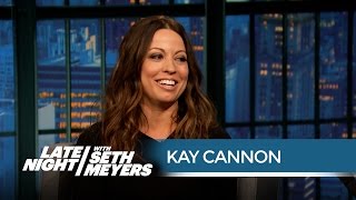 Pitch Perfect Writer Kay Cannon on Filming with the Green Bay Packers  Late Night with Seth Meyers