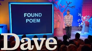 Simon Cowell Found Poem  Dave Gorman Modern Life is Goodish S3 E5  Dave