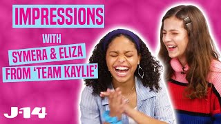 Team Kaylie Netflix Stars Eliza Pryor and Symera Jackson Do Impressions