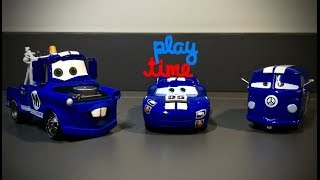 Disney Pixar Cars Mater Fillmore  Lightning McQueen Artist Series by Bob Pauley