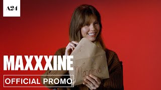 Mia Goth Reads MaXXXine Fan Mail  Official Promo  A24