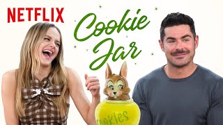 Zac Efron and Joey King Answer To a Nosy Cookie Jar  A Family Affair  Netflix