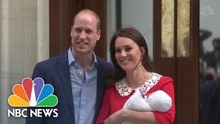 The Duke And Duchess Of Cambridge Show Off New Son  NBC News