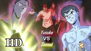 Yusuke VS Sensui FULL Fight HD   Yu Yu Hakusho  English Blu Ray