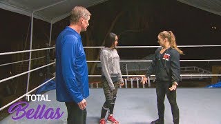 Nikki Bella trains with Ronda Rousey Total Bellas Feb 10 2019