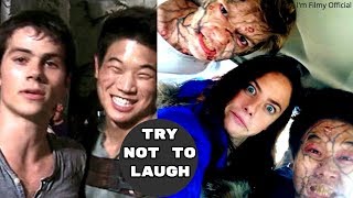 Maze Runner 12 Bloopers and Gag Reel  Try Not To Laugh With Dylan OBrien