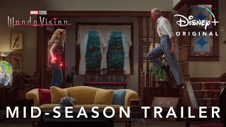 MidSeason Trailer  Marvel Studios WandaVision  Disney