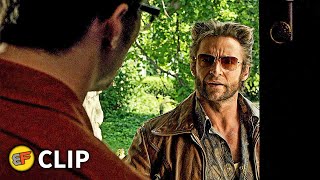 Wolverine Meets Beast Scene  XMen Days of Future Past 2014 Movie Clip HD 4K