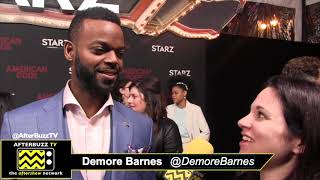 Demore Barnes Interview  American Gods  Red Carpet
