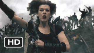 Resident Evil Afterlife 2 Movie CLIP  The Undead Go Over the Edge 2010 HD