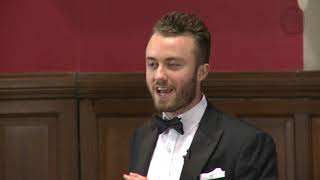 Tom Lucy   Comedy Debate All You Need Is Love  Opposition  Oxford Union