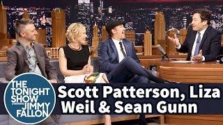 Scott Patterson Liza Weil and Sean Gunn Support Jimmys Gilmore Girls Fever