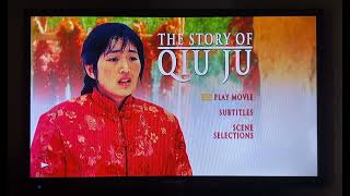 Opening to The Story of Qiu Ju 1992 2006 DVD