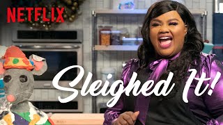 Nicole Byer Tries To Bake a Giant Mouse  Sleighed It  Full Episode  Netflix