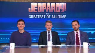 Jeopardy The Greatest of All Time  Contestants discuss tournament