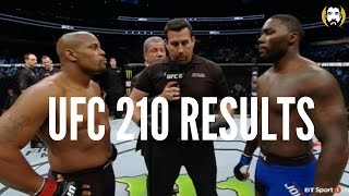 UFC 210 Results Daniel Cormier vs Anthony Rumble Johnson Chris Weidman vs Gegard Mousasi