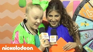 JoJo Siwa Jacob Sartorius  More On the Kids Choice Awards Orange Carpet  Nickelodeon KCA 2017