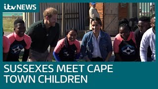 Harry and Meghans concern for the children of South Africas townships  ITV News