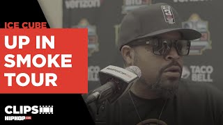 Ice Cube Laughs About Eminem Being An Opening Act On Up In Smoke Tour