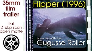 Flipper 1996 35mm film trailer 2 flat open matte 2160p