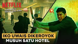 Iko Uwais and The Gang Ngabisin Musuh Satu Hotel  Fistful of Vengeance  Clip