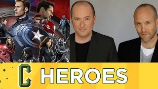 Captain America Civil War Screenwriters Christopher Markus and Stephen McFeely Interview Spoilers