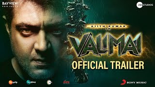 Valimai  Official Trailer  Ajith Kumar  H Vinoth  Pongal 2022  Boney Kapoor  Zee Studios