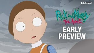 FIRST LOOK  Rick and Morty The Anime  adult swim