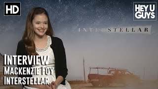 Mackenzie Foy  Interstellar Exclusive Movie Interview