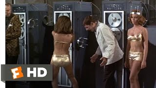Dr Goldfoot and the Bikini Machine 412 Movie CLIP  Robot Dance Party 1965 HD