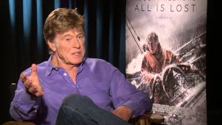 All is Lost Interview Robert Redford Sits Down with Sasha PerlRaver