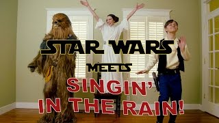 Star Wars Tribute to Carrie Fisher  Debbie Reynolds Singin in the Rain Tap Dance