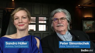 Sandra Huller and Peter Simonischek Interview  Toni Erdmann